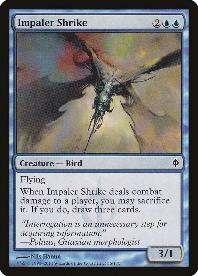 Impaler Shrike [New Phyrexia] | Good Games Morley