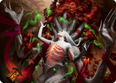 Dryad's Revival Art Card [Innistrad: Midnight Hunt Art Series] | Good Games Morley