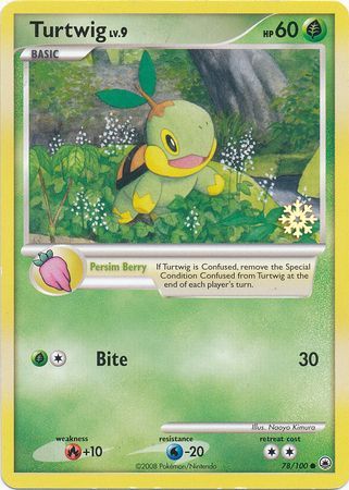 Turtwig (78/100) [Countdown Calendar Promos] | Good Games Morley
