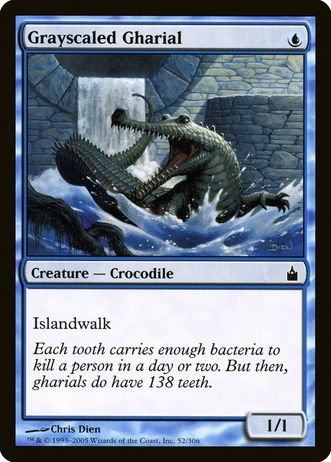 Grayscaled Gharial [Ravnica: City of Guilds] | Good Games Morley