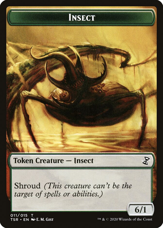 Insect Token [Time Spiral Remastered Tokens] | Good Games Morley
