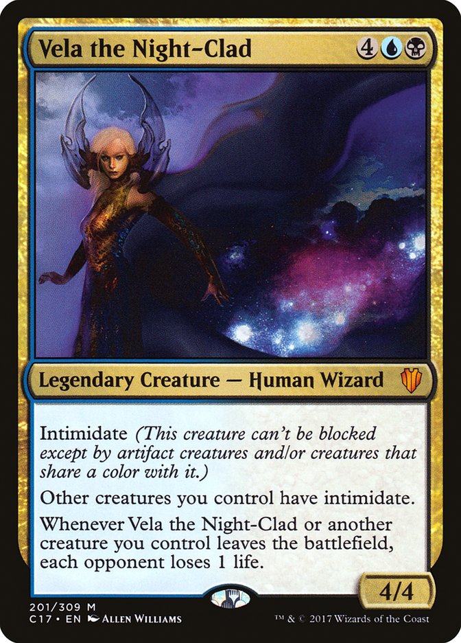 Vela the Night-Clad [Commander 2017] | Good Games Morley