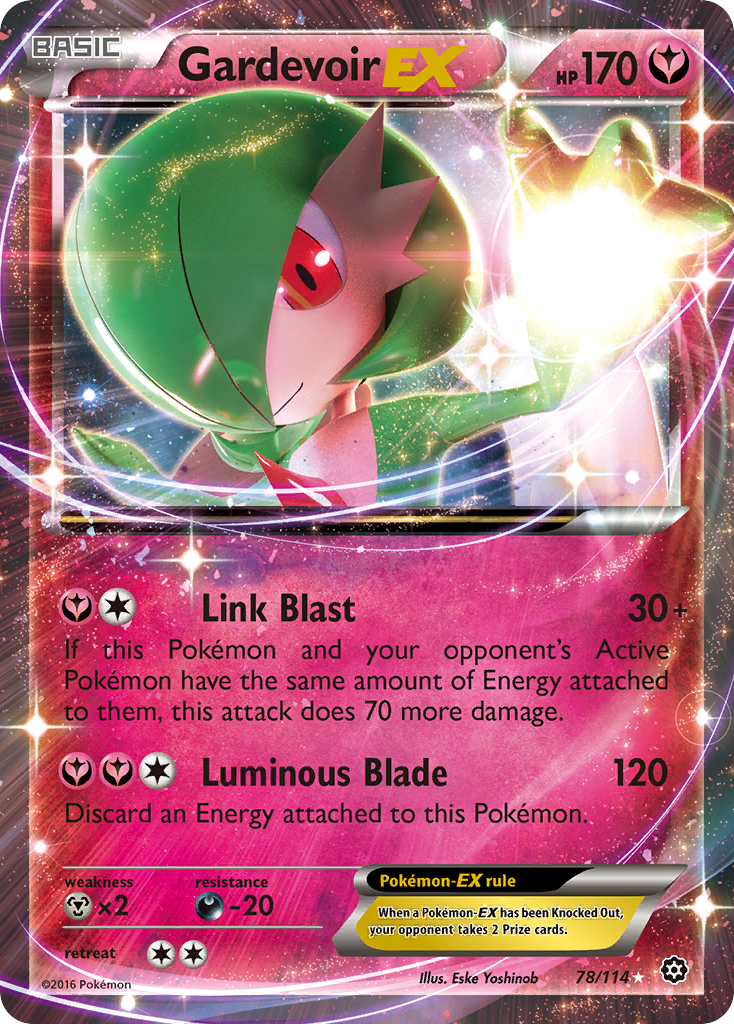 Gardevoir EX (78/114) [XY: Steam Siege] | Good Games Morley