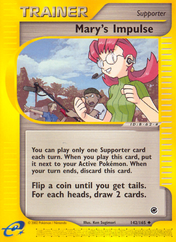Mary's Impulse (142/165) [Expedition: Base Set] | Good Games Morley