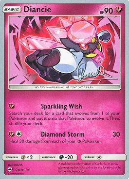 Diancie (94/147) (Infinite Force - Diego Cassiraga) [World Championships 2017] | Good Games Morley