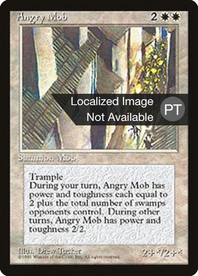 Angry Mob [Fourth Edition (Foreign Black Border)] | Good Games Morley