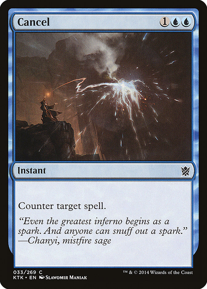 Cancel [Khans of Tarkir] | Good Games Morley