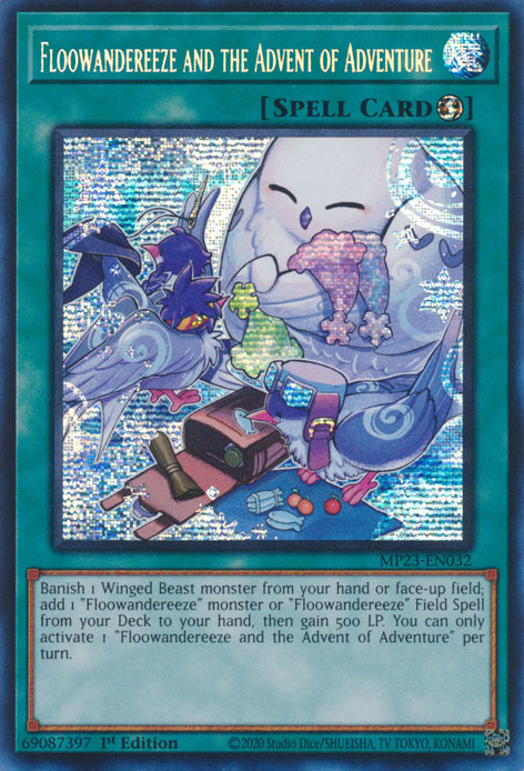 Floowandereeze and the Advent of Adventure [MP23-EN032] Prismatic Secret Rare | Good Games Morley
