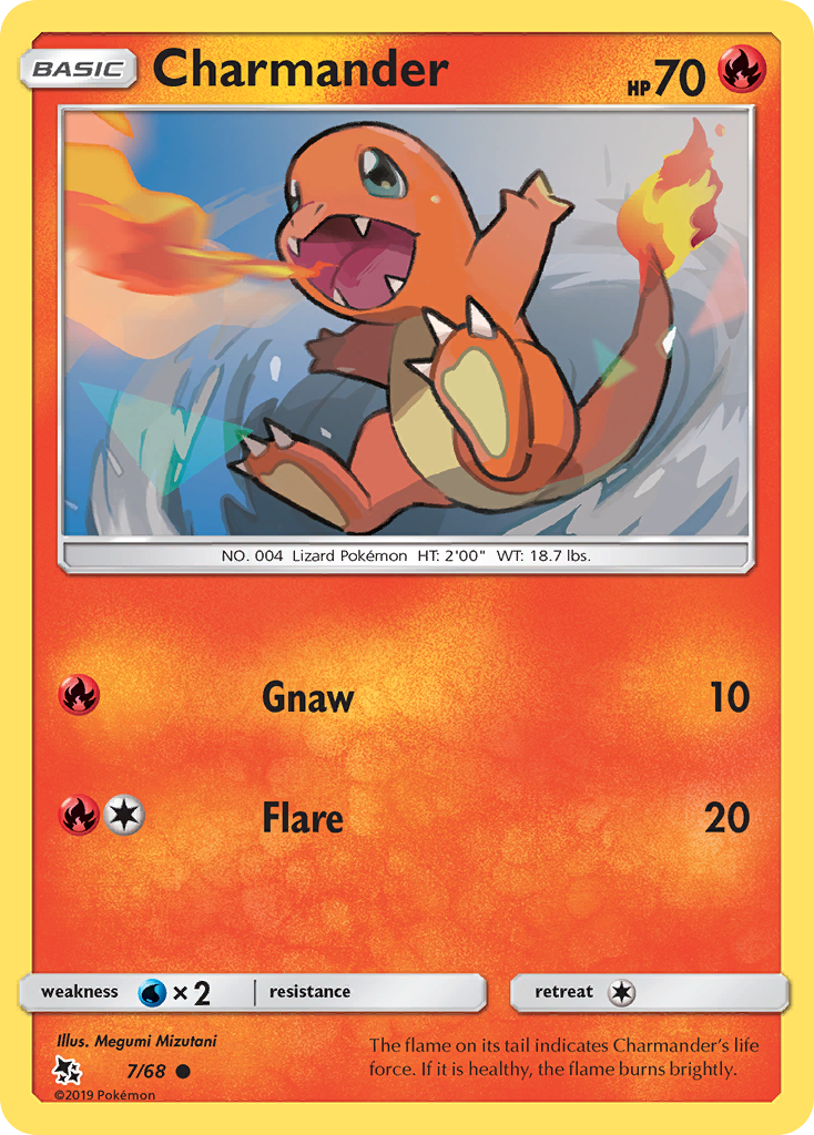 Charmander (7/68) [Sun & Moon: Hidden Fates] | Good Games Morley