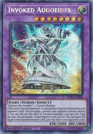 Invoked Augoeides [MP21-EN064] Prismatic Secret Rare | Good Games Morley
