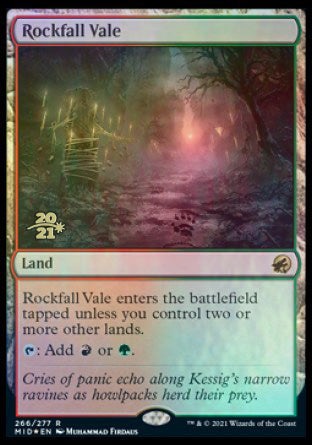 Rockfall Vale [Innistrad: Midnight Hunt Prerelease Promos] | Good Games Morley