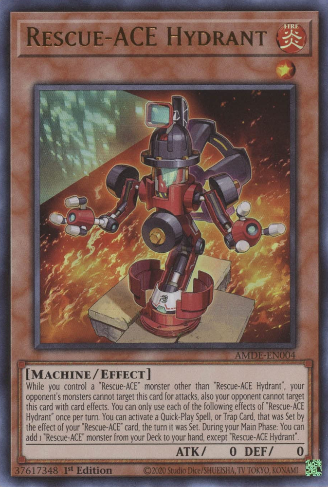 Rescue-ACE Hydrant [AMDE-EN004] Ultra Rare | Good Games Morley