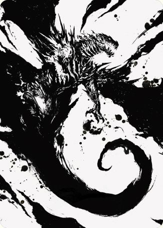 Capricious Hellraiser Art Card [Phyrexia: All Will Be One Art Series] | Good Games Morley