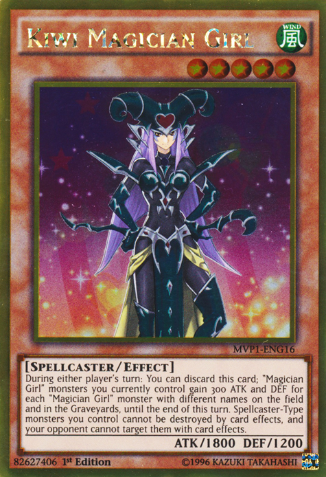 Kiwi Magician Girl [MVP1-ENG16] Gold Rare | Good Games Morley