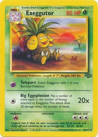 Exeggutor (35/64) [Jungle Unlimited] | Good Games Morley