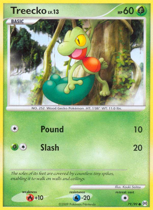 Treecko (79/99) [Platinum: Arceus] | Good Games Morley
