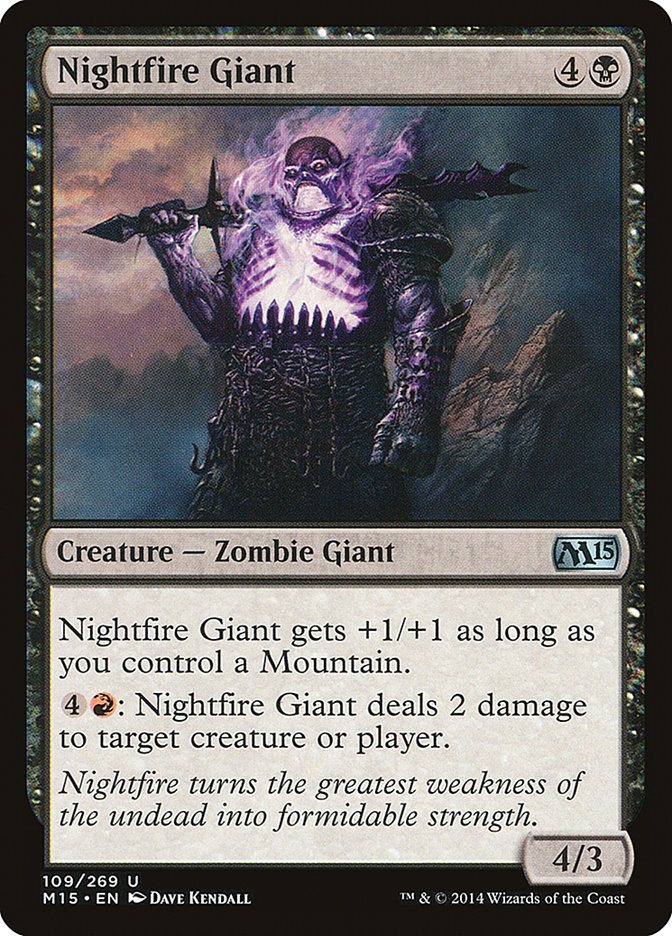 Nightfire Giant [Magic 2015] | Good Games Morley