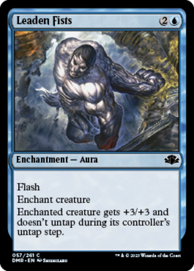 Leaden Fists [Dominaria Remastered] | Good Games Morley