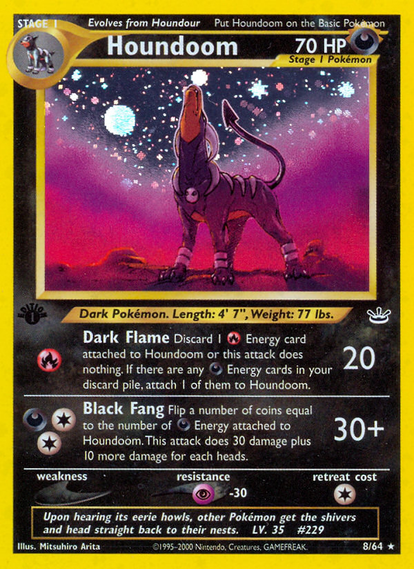 Houndoom (8/64) [Neo Revelation 1st Edition] | Good Games Morley