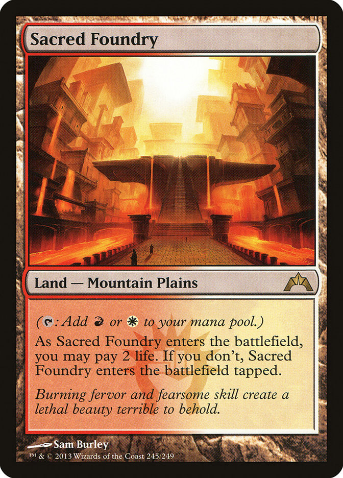 Sacred Foundry [Gatecrash] | Good Games Morley