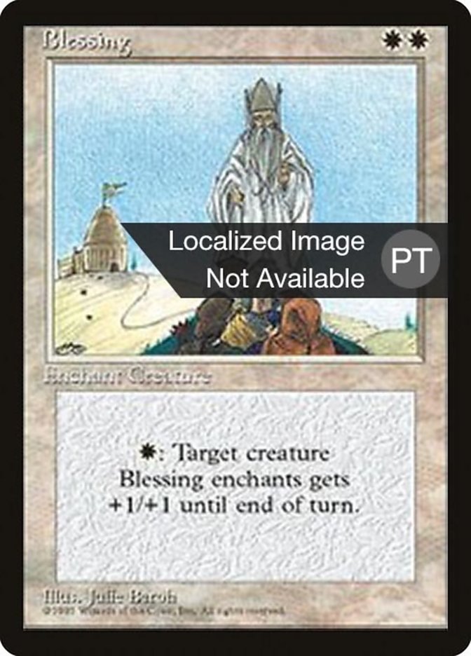 Blessing [Fourth Edition (Foreign Black Border)] | Good Games Morley