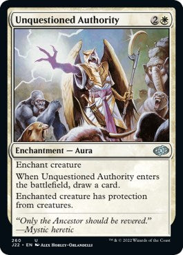 Unquestioned Authority [Jumpstart 2022] | Good Games Morley