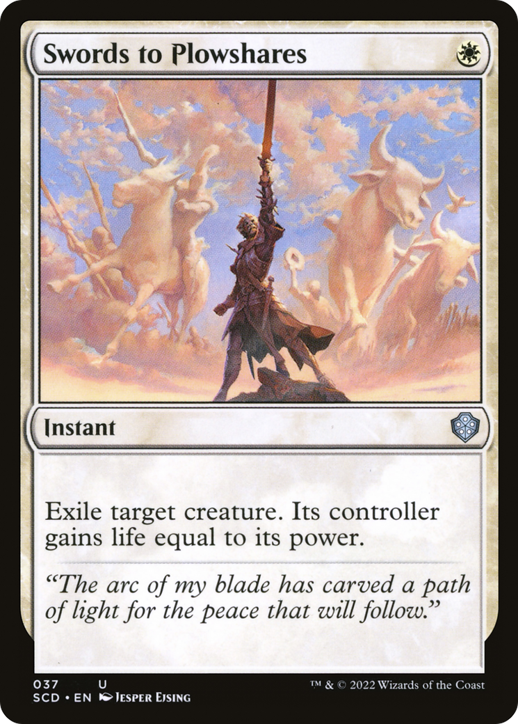 Swords to Plowshares [Starter Commander Decks] | Good Games Morley