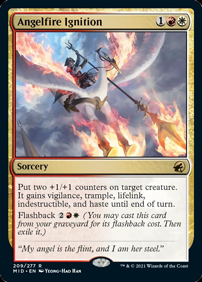 Angelfire Ignition [Innistrad: Midnight Hunt] | Good Games Morley