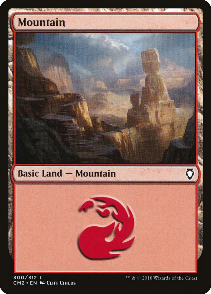 Mountain (300) [Commander Anthology Volume II] | Good Games Morley