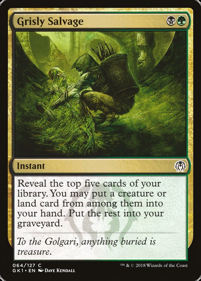 Grisly Salvage [Guilds of Ravnica Guild Kit] | Good Games Morley