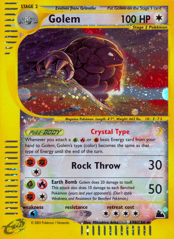Golem (148/144) [Skyridge] | Good Games Morley
