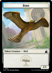 Bird // Emblem - Domri Rade Double-Sided Token [Ravnica Remastered Tokens] | Good Games Morley