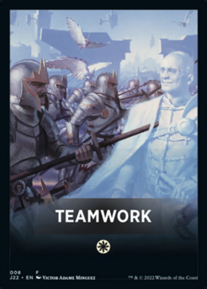 Teamwork Theme Card [Jumpstart 2022 Front Cards] | Good Games Morley