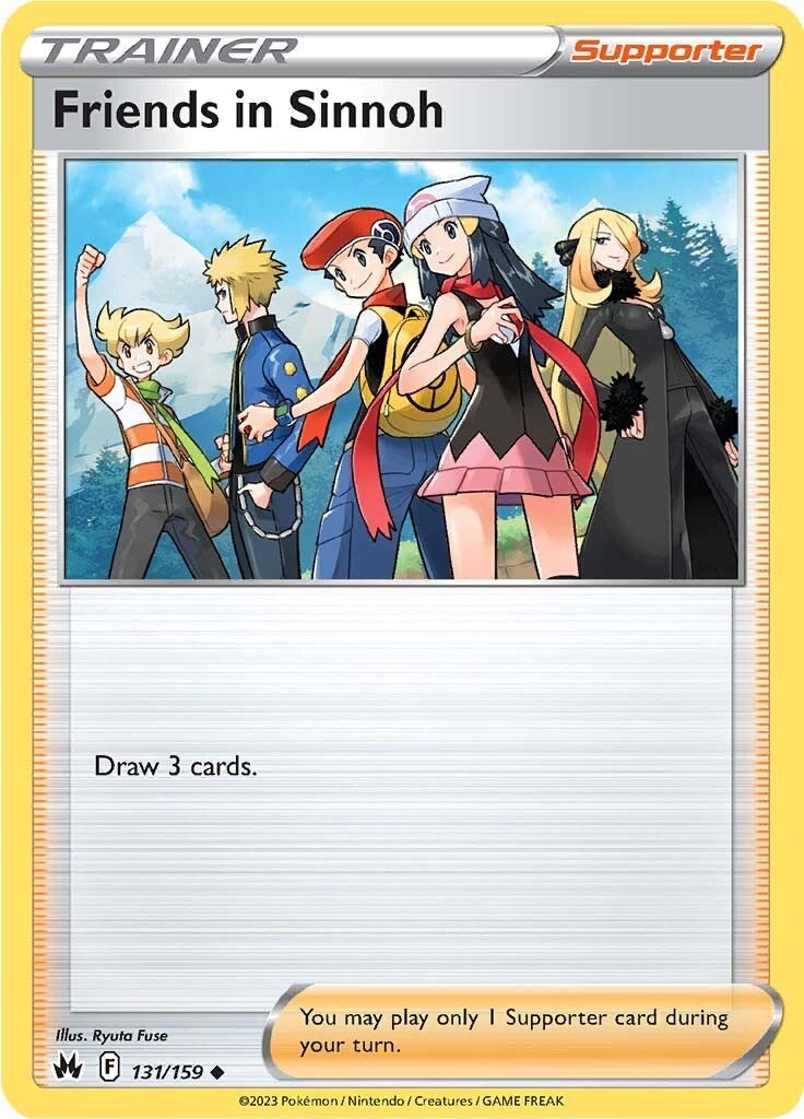 Friends in Sinnoh (131/159) [Sword & Shield: Crown Zenith] | Good Games Morley