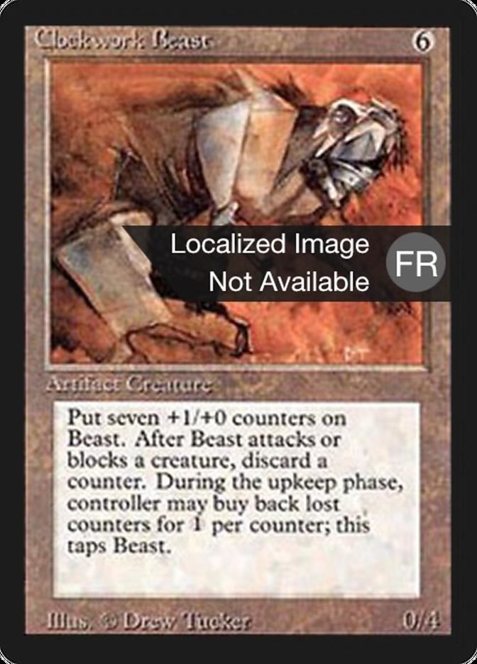 Clockwork Beast [Foreign Black Border] | Good Games Morley