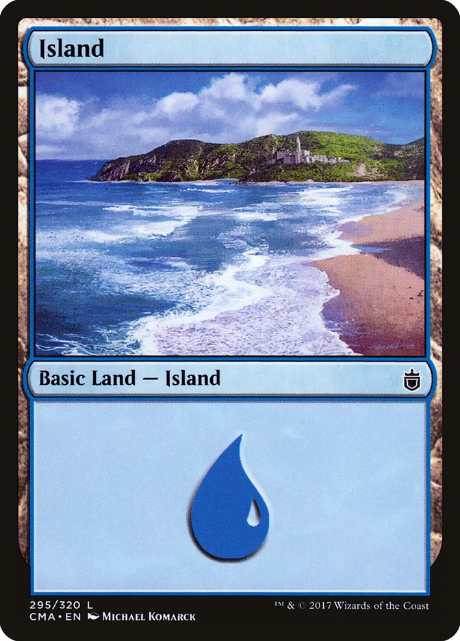 Island (295) [Commander Anthology] | Good Games Morley