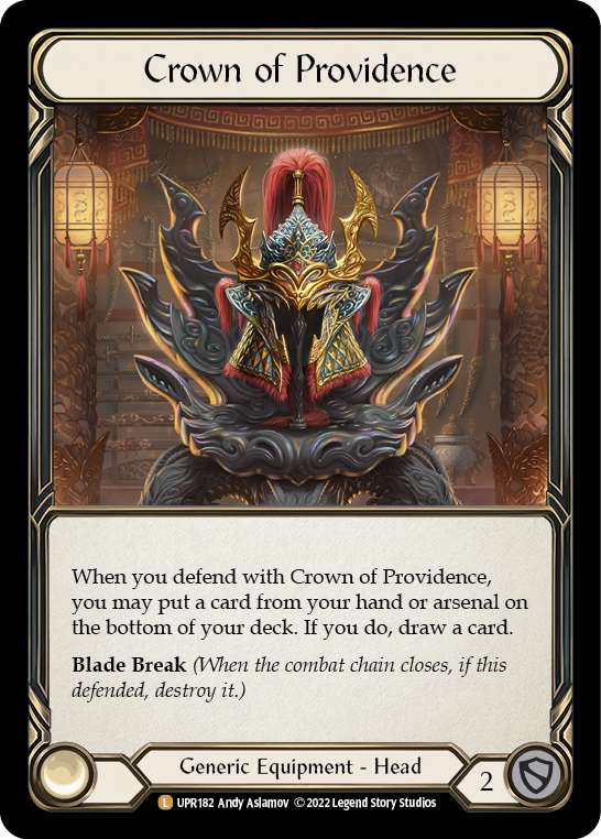 Crown of Providence [UPR182] (Uprising)  Rainbow Foil | Good Games Morley