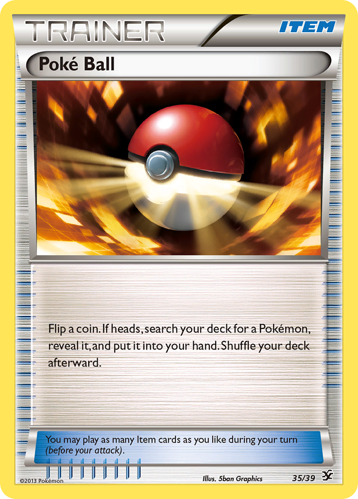Poke Ball (35/39) [XY: Kalos Starter Set] | Good Games Morley