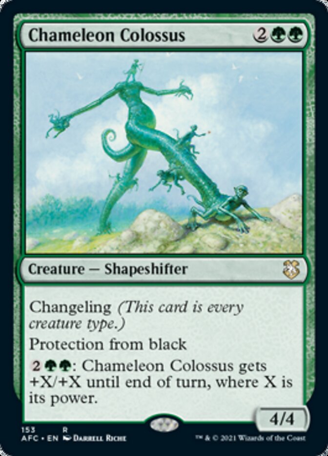 Chameleon Colossus [Dungeons & Dragons: Adventures in the Forgotten Realms Commander] | Good Games Morley
