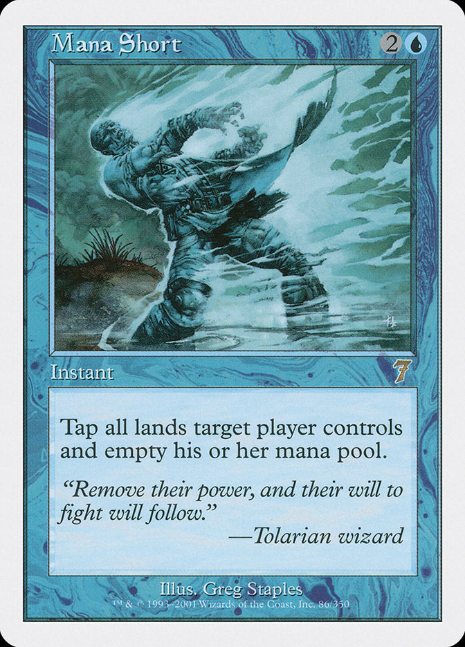 Mana Short [Seventh Edition] | Good Games Morley