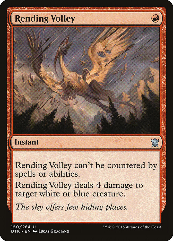 Rending Volley [Dragons of Tarkir] | Good Games Morley