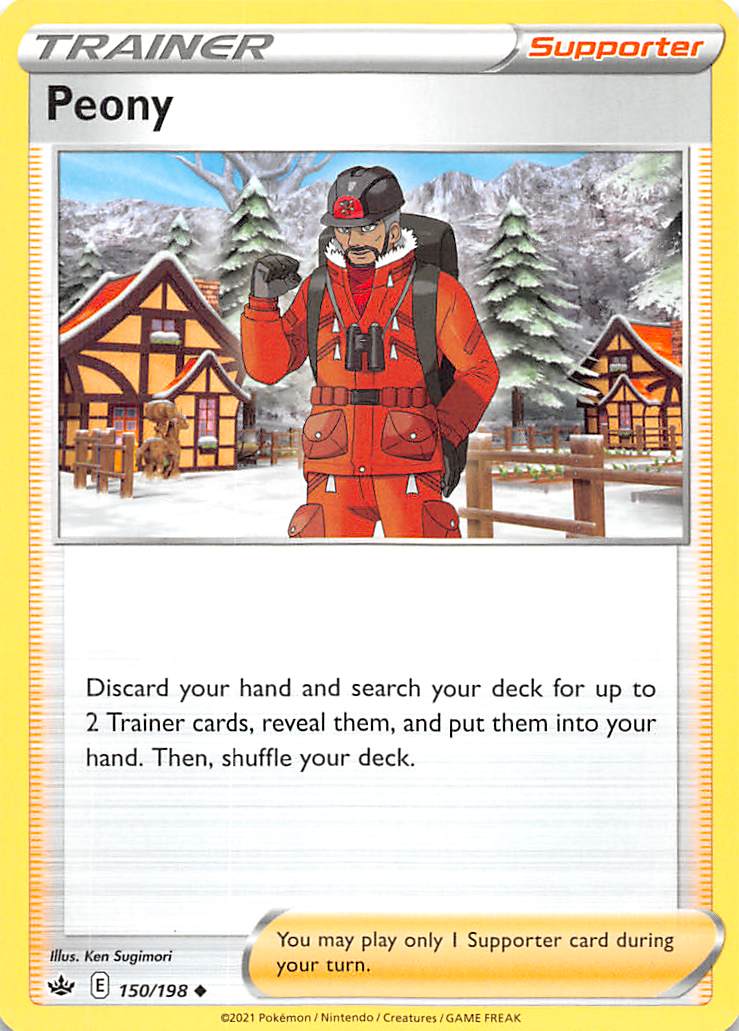 Peony (150/198) [Sword & Shield: Chilling Reign] | Good Games Morley