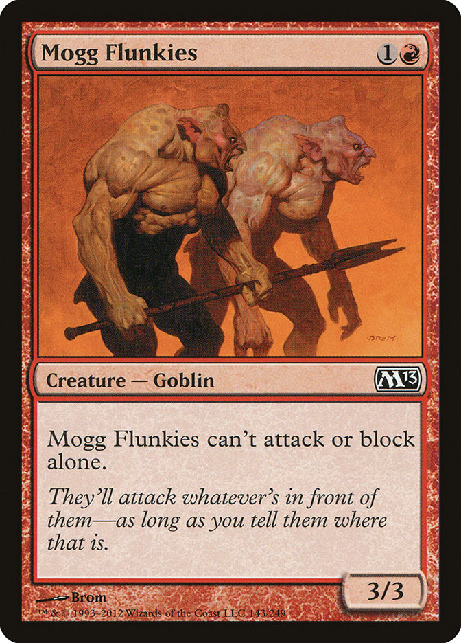 Mogg Flunkies [Magic 2013] | Good Games Morley
