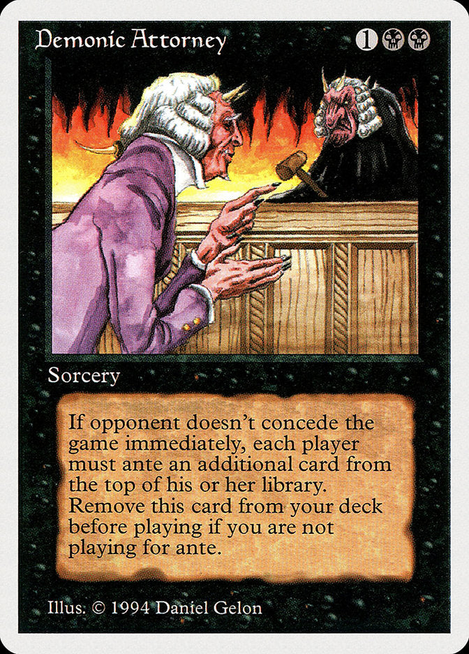 Demonic Attorney [Summer Magic / Edgar] | Good Games Morley
