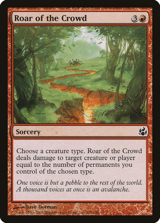 Roar of the Crowd [Morningtide] | Good Games Morley