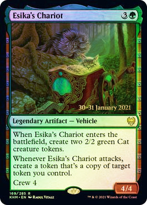 Esika's Chariot [Kaldheim Prerelease Promos] | Good Games Morley