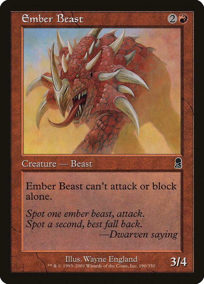 Ember Beast [Odyssey] | Good Games Morley