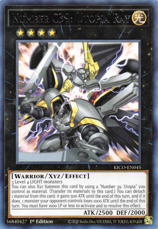 Number C39: Utopia Ray [KICO-EN045] Rare | Good Games Morley