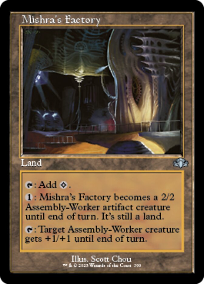 Mishra's Factory (Retro) [Dominaria Remastered] | Good Games Morley