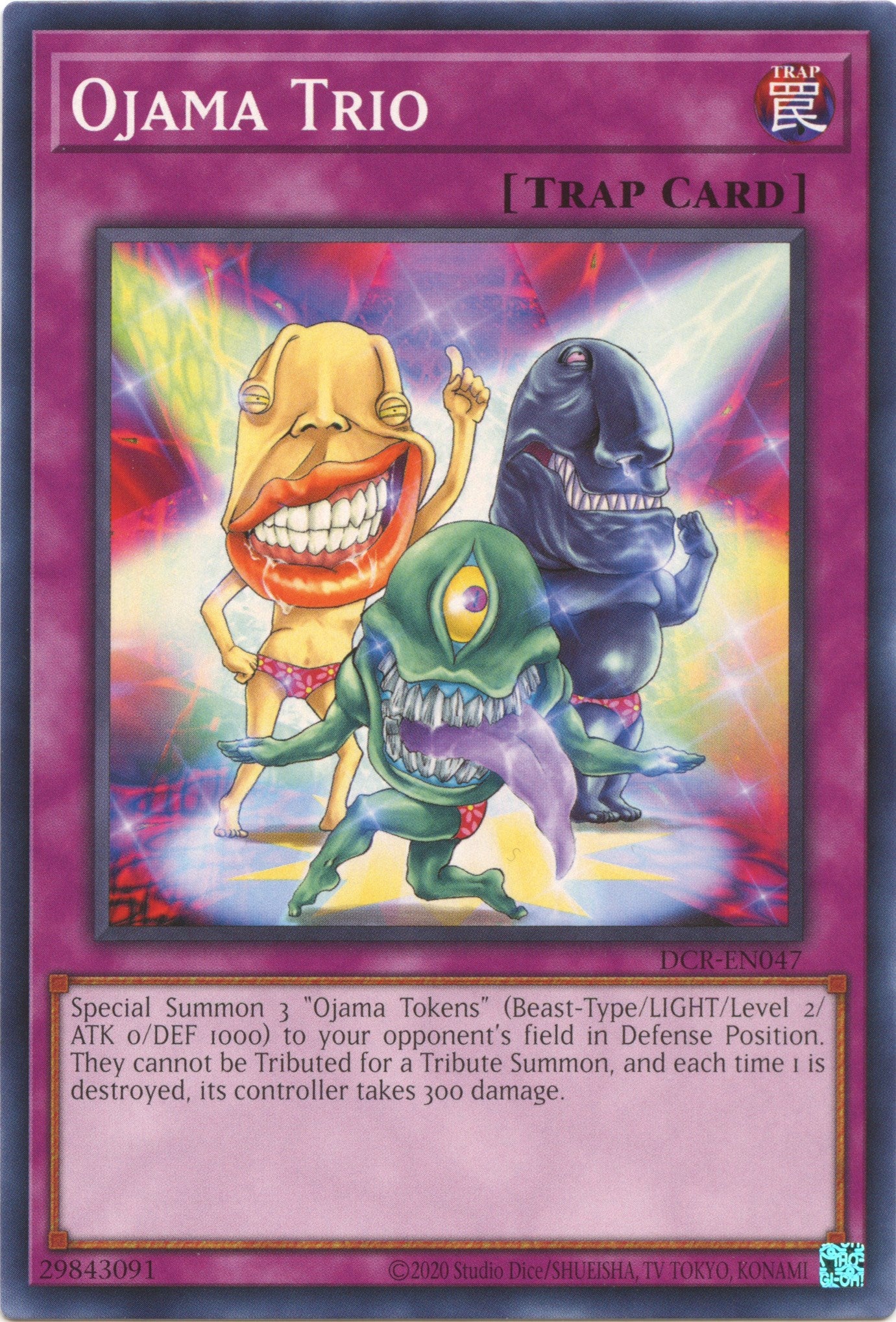 Ojama Trio (25th Anniversary) [DCR-EN047] Common | Good Games Morley
